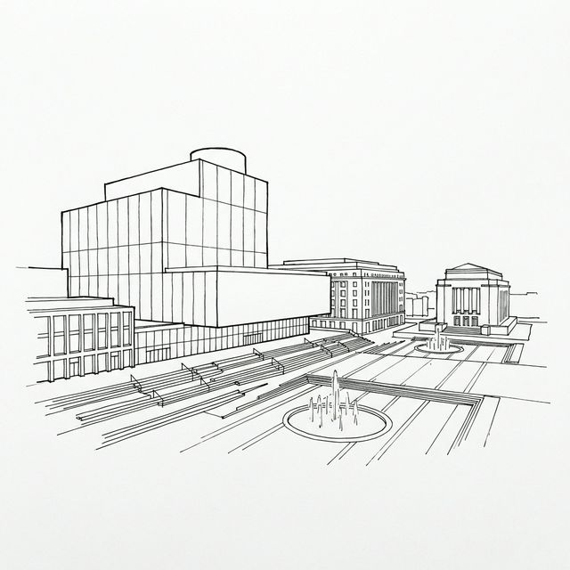 Architectural sketch