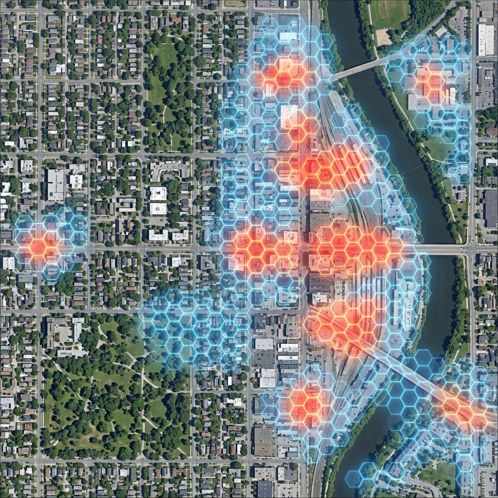 H3 Density Mapping Activity Hotspots
