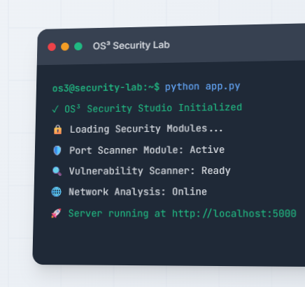 OS³ overview — modular labs for web and network security teaching.