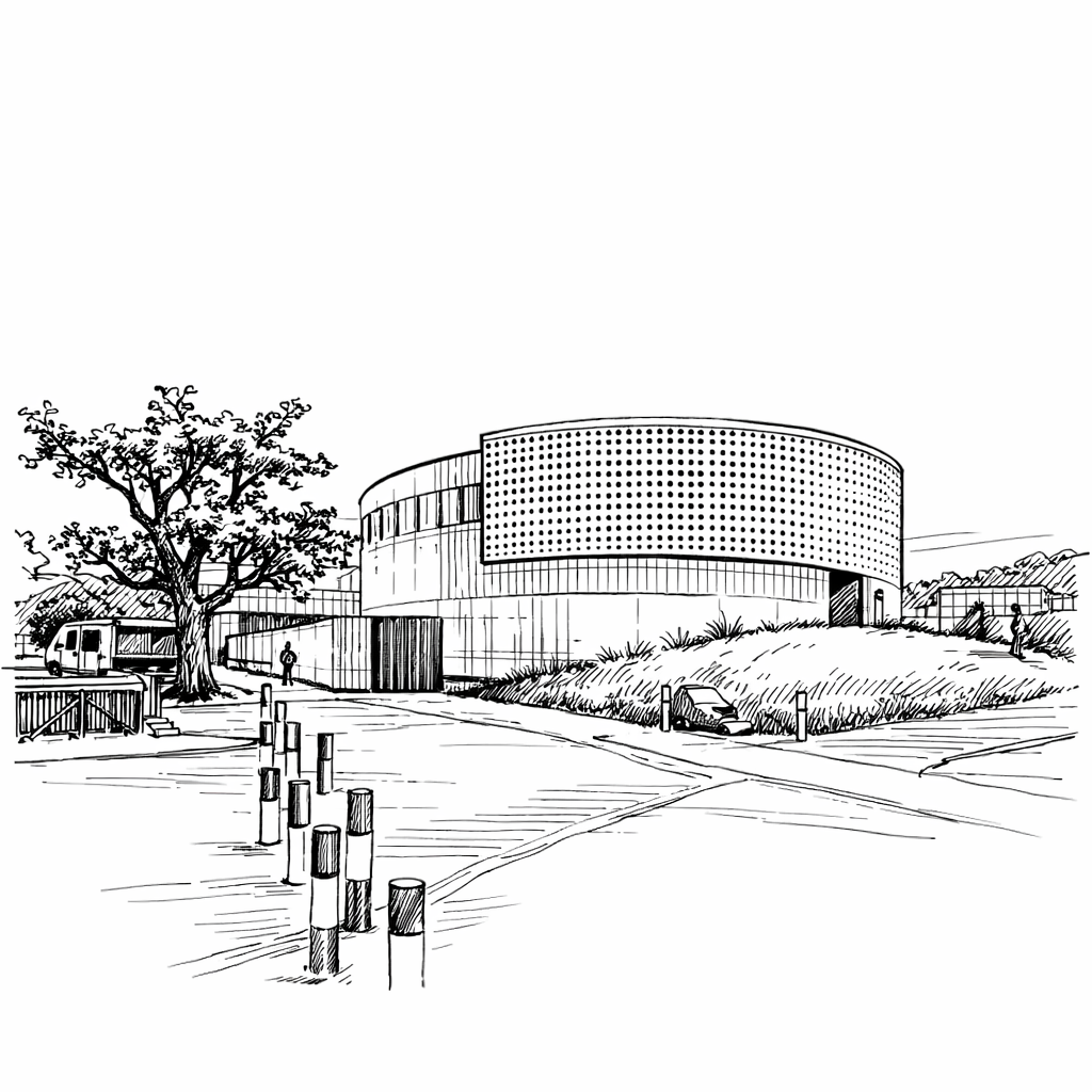 Architectural sketch